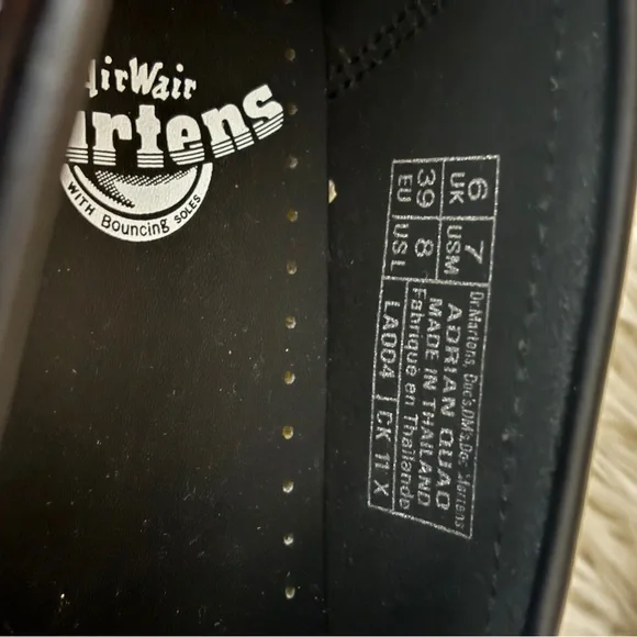 Dr. Martens Black Leather Tassel Loafers - Picture 5 of 5